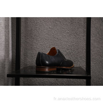 Nouveau style chaussures en cuir pour hommes chaussures décontractées respirantes